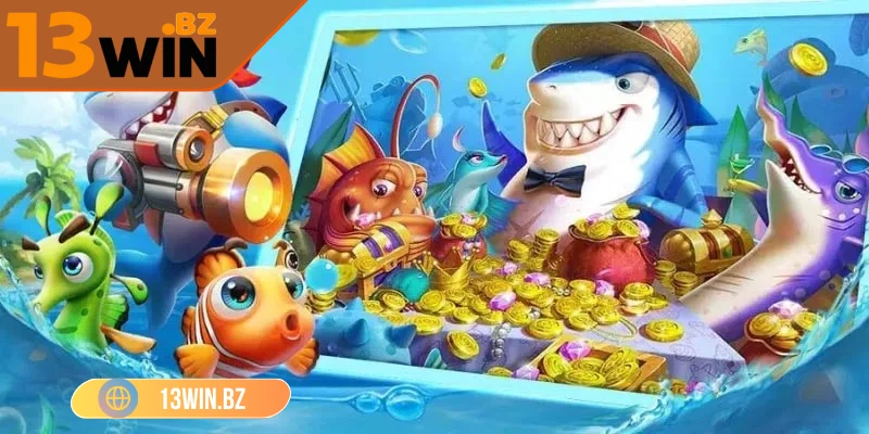 Bắn Cá Thần Tài 13Win – Săn Vàng Cực Đã, Trúng Thưởng Cực Nhiều 3 13win-ban-ca-than-tai-san-ca-cang-thang