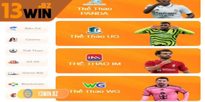 Thể thao 13Win luôn được tin chọn nhờ những ưu điểm nổi bật